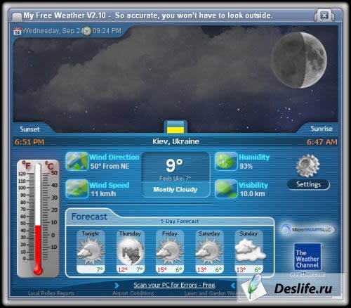 MyFree Weather 2.1.5.1
