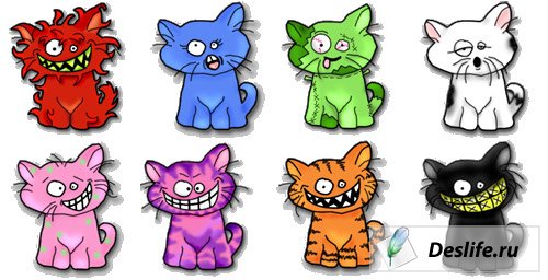 Crazy cats - Иконки