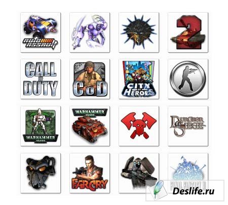 GF icon pack - Коллекция игровых иконок