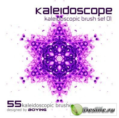 Kaleidoscope - Фрактальные кисти для фотошопа