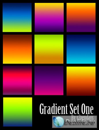 Photoshop Gradient Set One