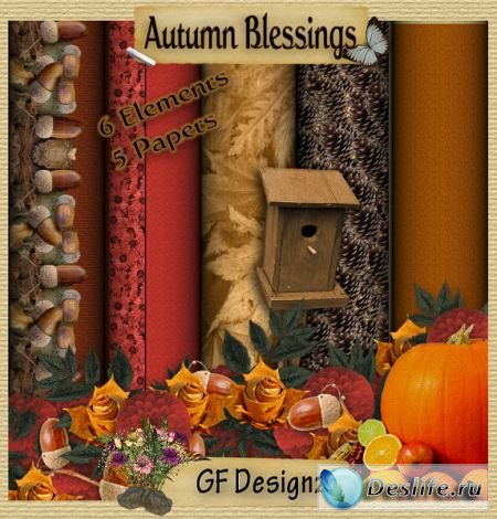 Скрап-набор – Autumn Blessings