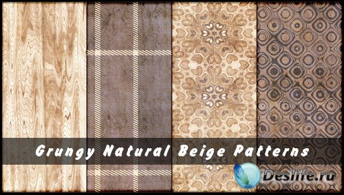 Grungy Natural Beige Patterns
