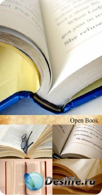 Stock Photo: Open Book