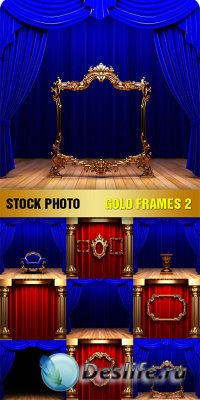 Stock Photo - Gold Frames 2