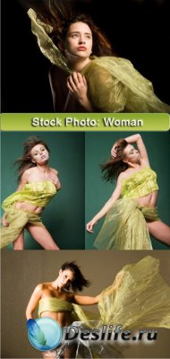 Stock foto - Green woman II