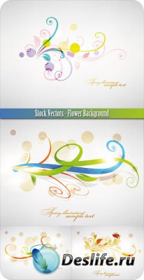 Flower Vector Backgrounds