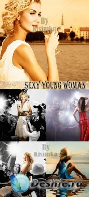 Stock Photo: (Сексуальная молодая женщина) Sexy young woman