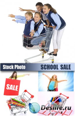UHQ Stock Photo - School Sale