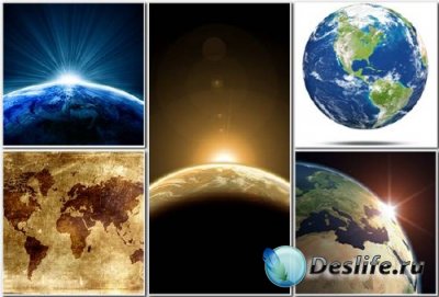Планета земля (Planet Earth) - HQ Stock Images