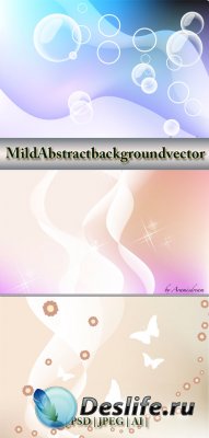   - Mild Abstract background vector