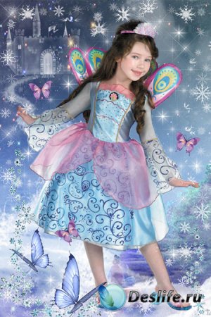 Костюм детский для фотошопа – Сказочная принцесса