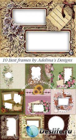10 лучших рамок от Adelina's Designs