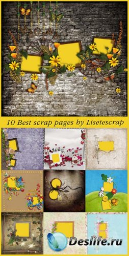10 Лучших скрап страничек от Lisetescrap