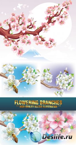   - Flowering branches