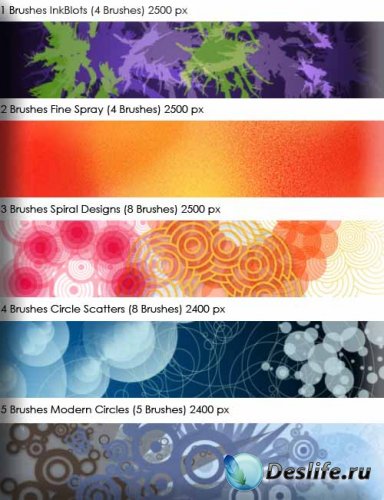 Brushes Pack for Photoshop by Starwalt