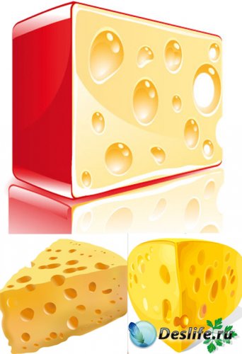 Сыр в векторе / Cheese vector Collection