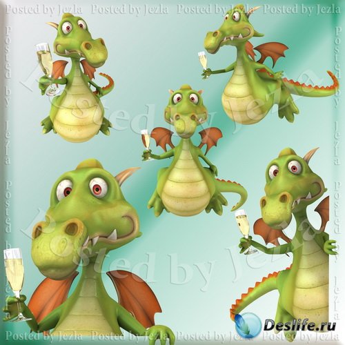 ShutterStock  -     (Dragons and champagne)