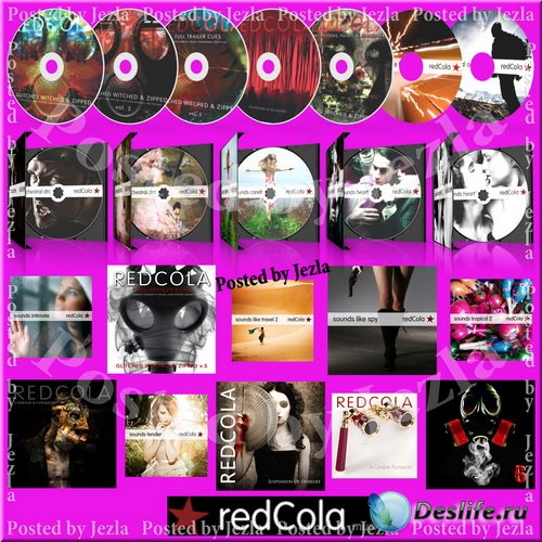 Аудио Футажи - redCola Production Music: Volumes 01 - 47