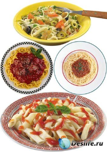 Фотосток: блюда из макарон (паста)