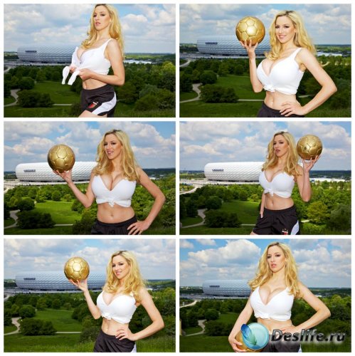 Jordan Carver - Football Girl /   - 