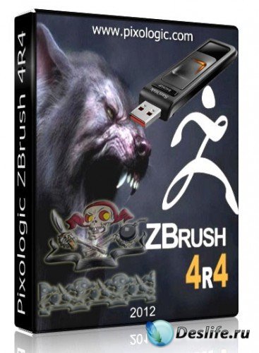Portable Pixologic ZBrush 4R4