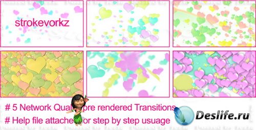-: Romantic Hearts Transition Pack