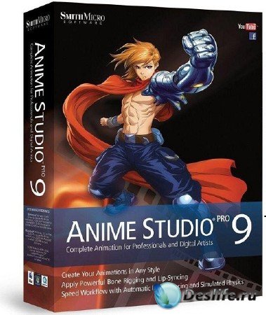 Anime Studio Pro v.9.2 Build 6776 Portable 32bit+64bit (2012/ENG/PC/Win All)