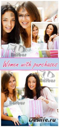 Women with purchases /    