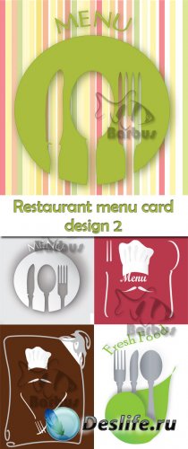 Restaurant menu card design 2 /    