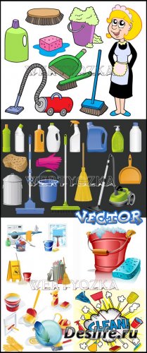       / Sets for cleaning the house