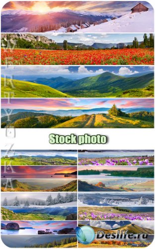 ,   / Nature, beautiful landscapes - Raster clipart