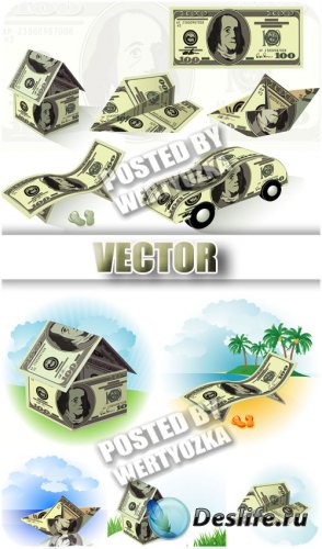 ,  / Money, dollars - stock vector