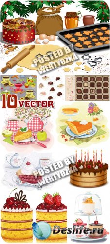 , , ,  / Sweets, cakes, candy, cookies - stock ...