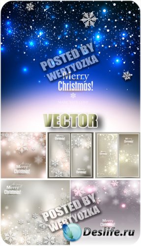       / Christmas background with stars - stock vector
