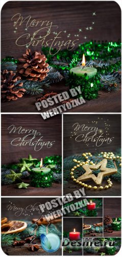    ,    / Christmas background - stock photos