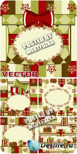         / Christmas vector back ...