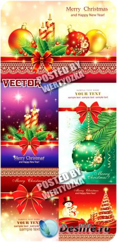  , , ,   / Christmas backgrounds - vector stock