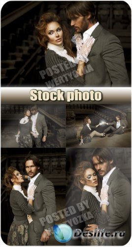    / Stylish pair of lovers - stock photos