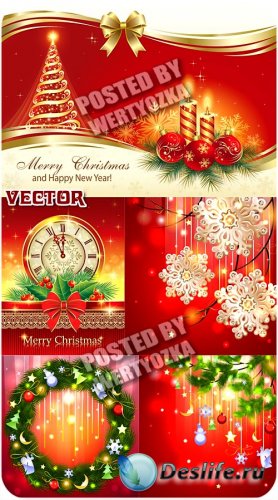     ,    / Christmas background - vector stock