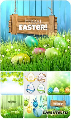 C ,      / Happy Easter, Easter backgrounds