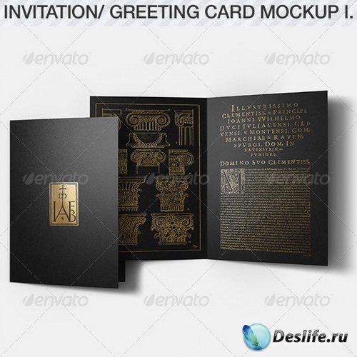    - Invitation & Greeting Card Mockup Pack I