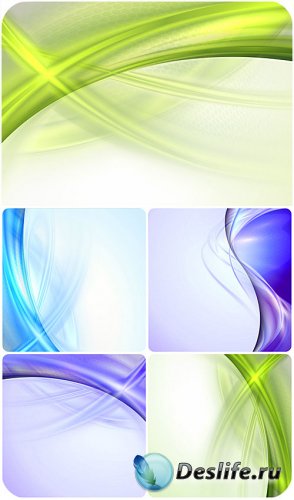      / Gentle vector backgrounds with colored abstraction