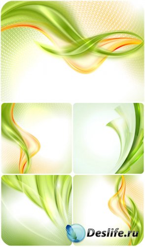       / Green background with lines vector