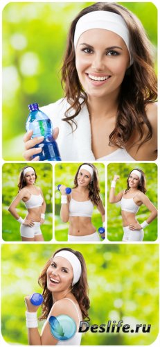 ,     / Girl, Sports and Fitness - Stock Photos