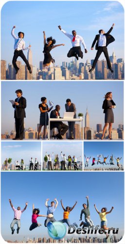  ,   / Business team, business people - Stock Photo