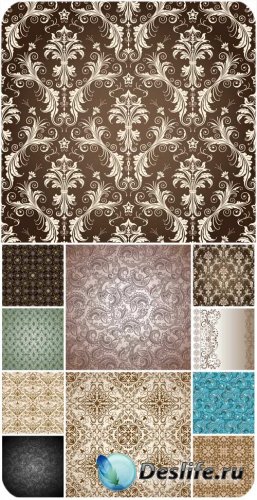   ,  / Backgrounds with patterns, vector