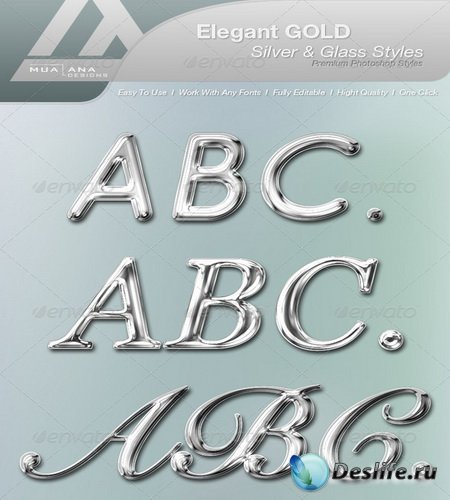 Elegant Gold, Silver & Glass Styles