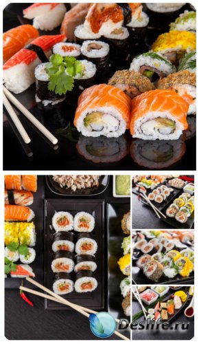 ,     / Sushi, traditional Japanese cuisine - Stock photo