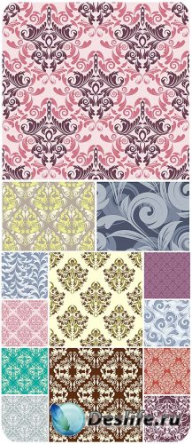     / Vintage backgrounds with patterns
